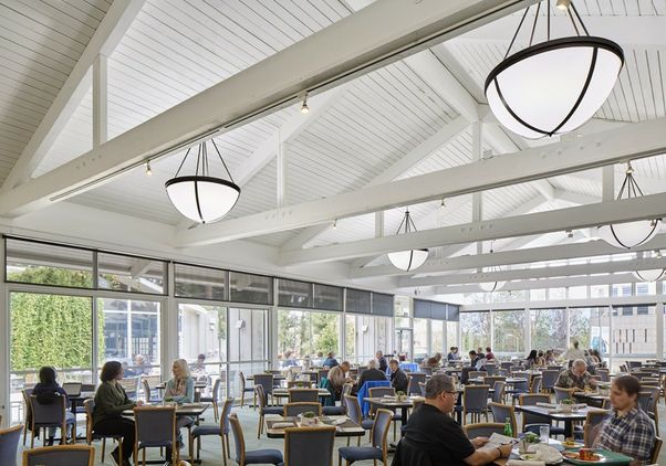 Faculty Club dining room