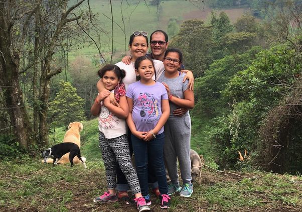 Diana Rinza family