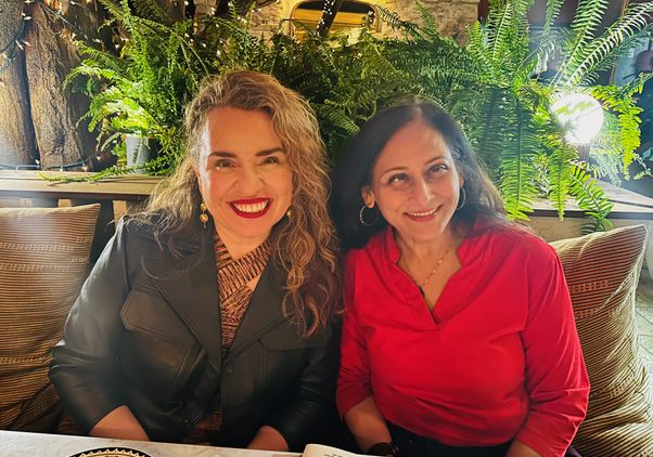 Diana Rinza friends Patel and Lubliner