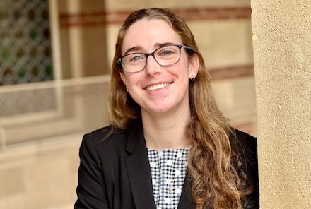 Head-and-shoulders photo of graduating student Kaitlyn Coons