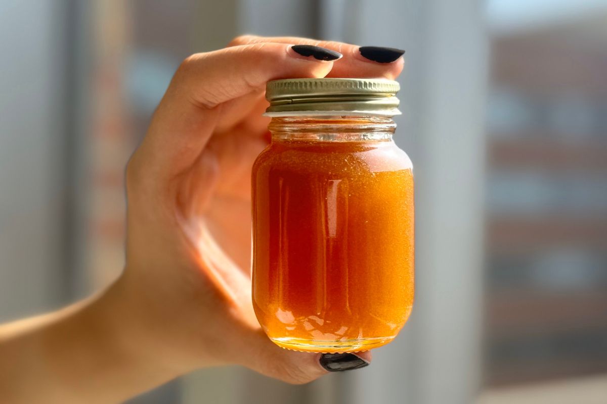 Honey jar from Bruin Beekeepers