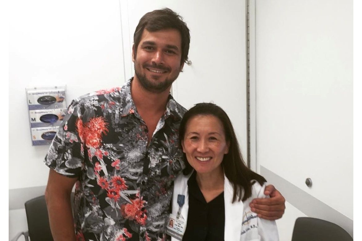 Jamil Newirth and Dr. Linda Liau