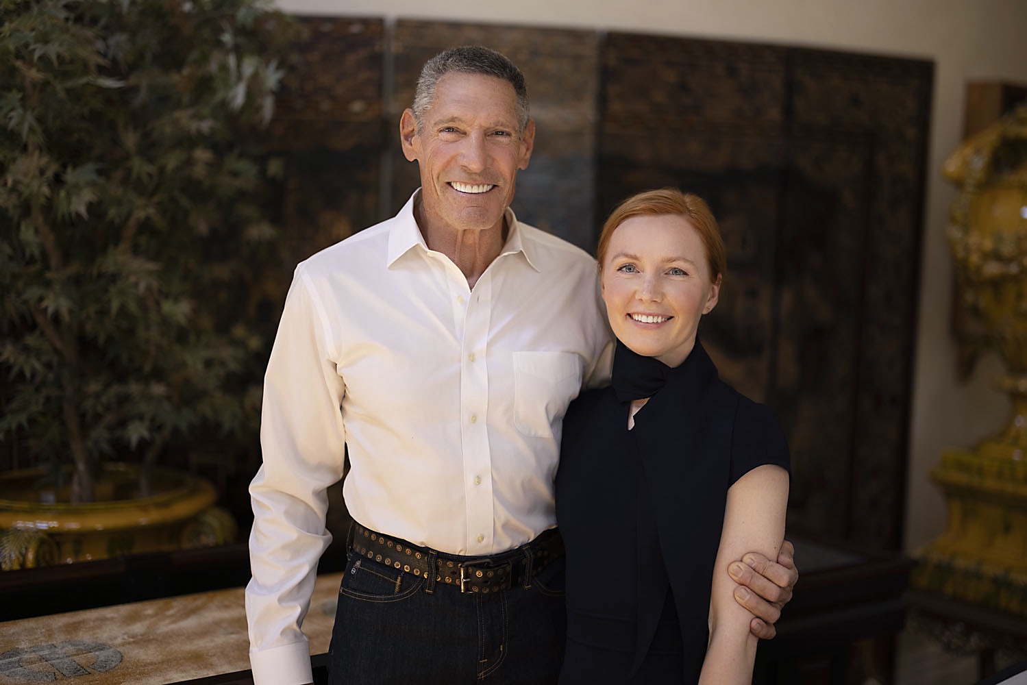 Donors Dr. Gary Michelson and Alya Michelson, who committed $120 million California Institute for the new Immunology and Immunotherapy