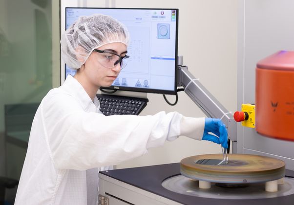 Ani Hakobyan in white lab coat 