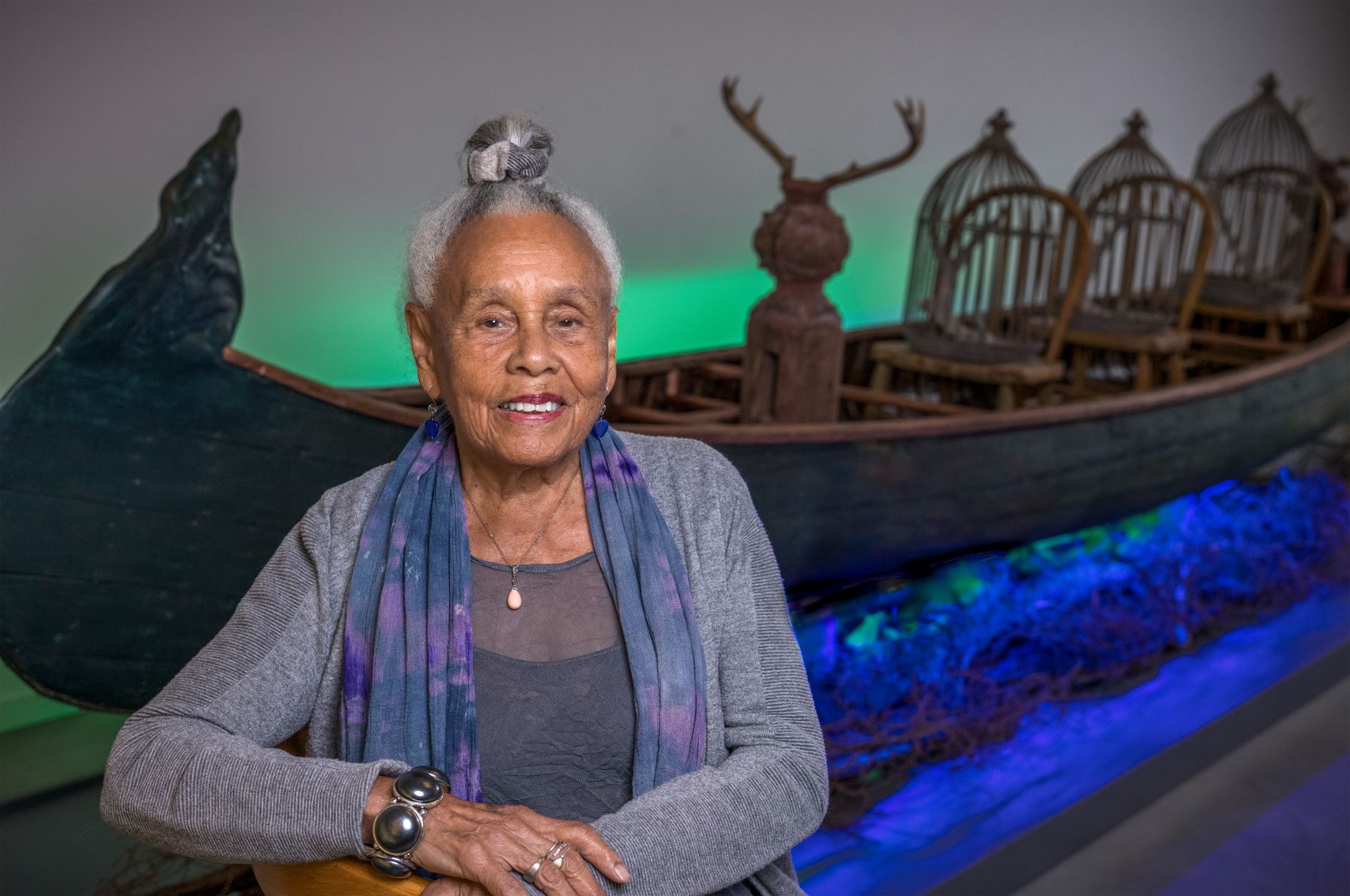 Betye Saar - Drifting Toward Twilight 