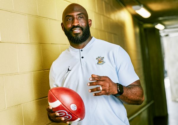 DeShaun Foster at the Rose Bowl