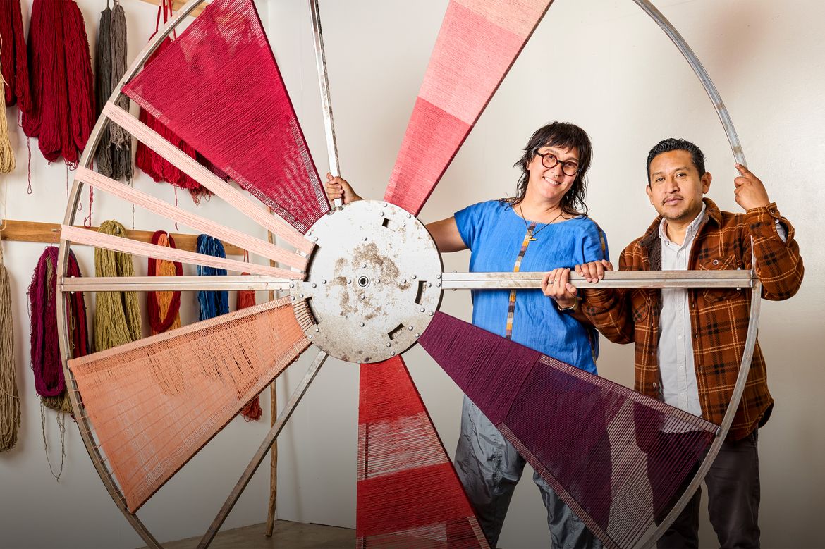 PST ART - Tanya Aguiñiga and Porfirio Gutiérrez wheel