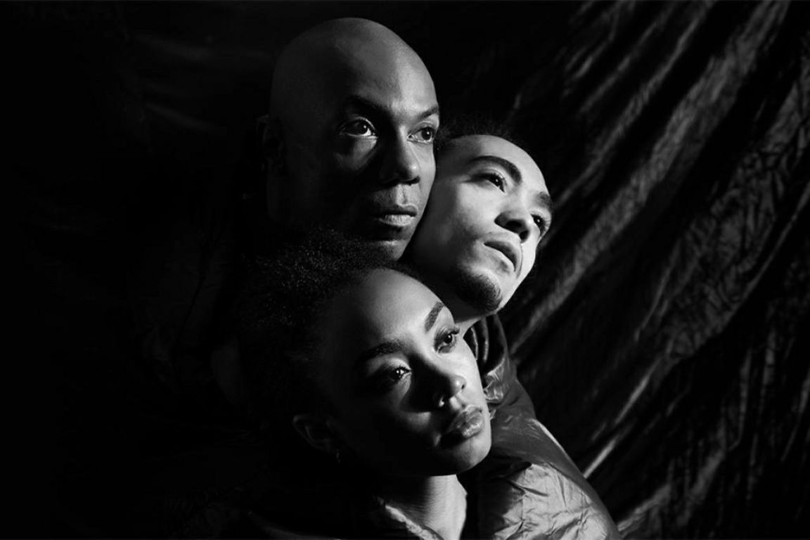 Performers of Shamel Pitts' “BLACK Series” triptych