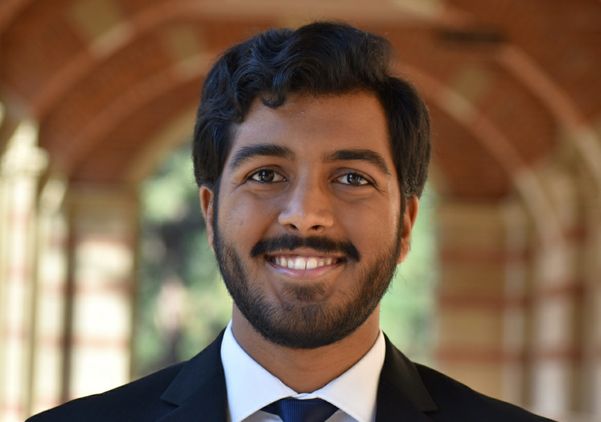 Sohan Talluri in dark suit and tie