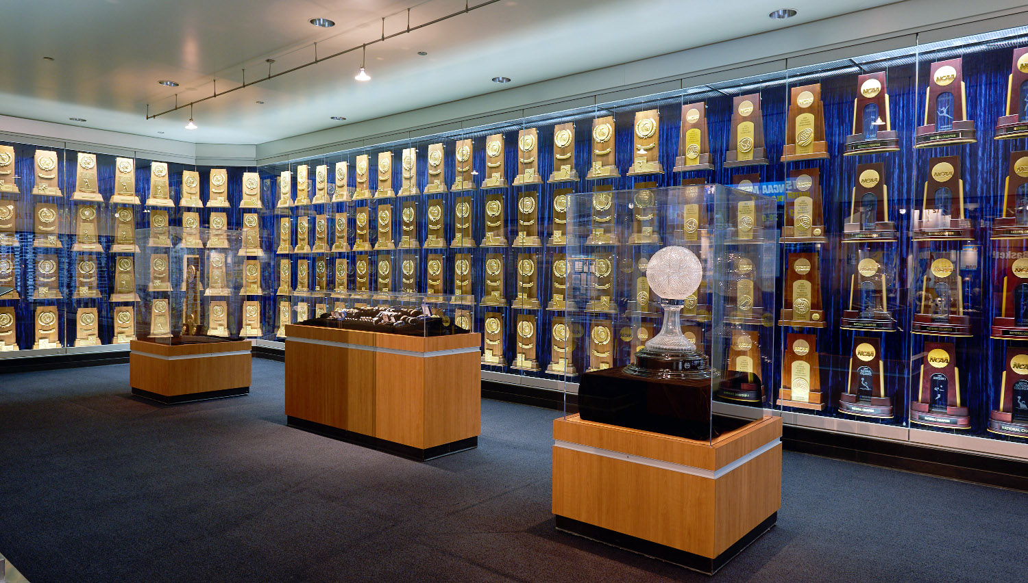 Interior of UCLA Athletic Hall of Fame