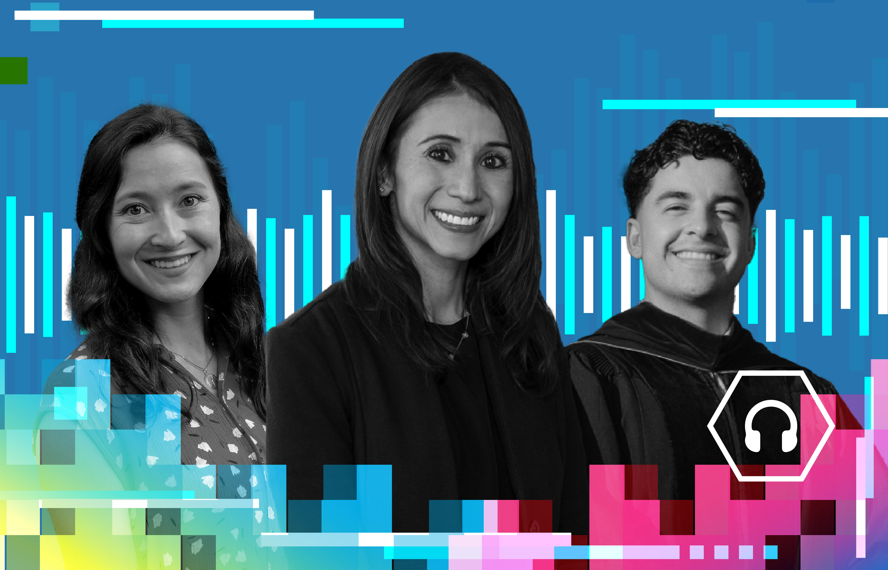 Jennifer Noji, Adriana Galván and Pablo Alvarez