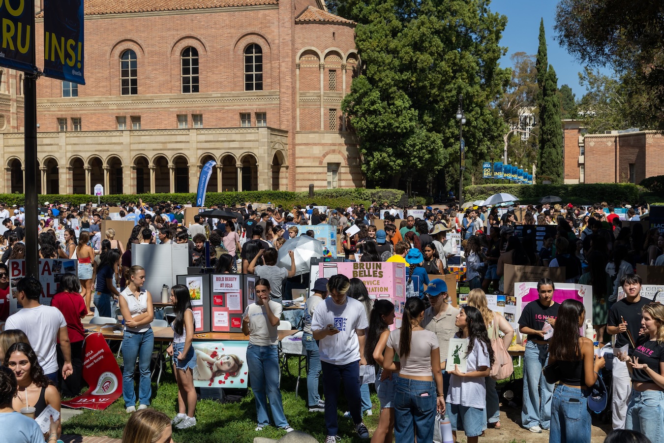 Activities Fair-Wide shot of crowd
