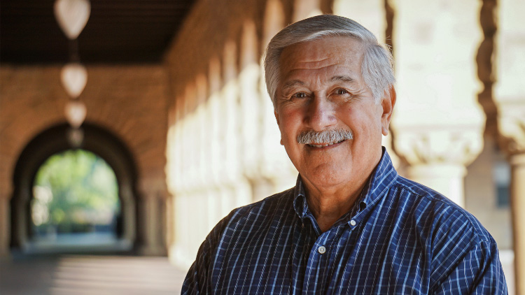 Head-and-shoulders image of Albert Camarillo in blue shirt