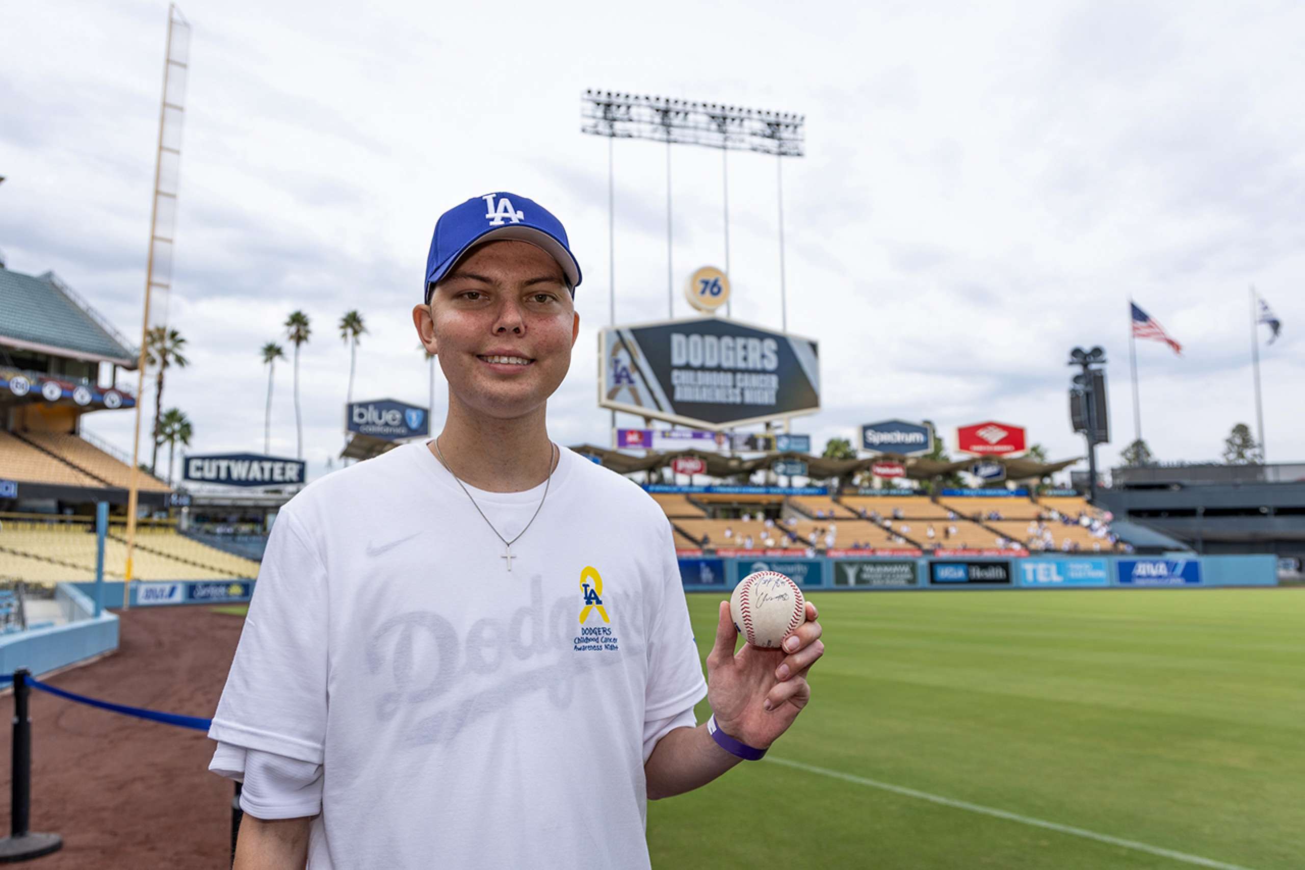 Cannon Van Daele was diagnosed in 2024 with a rare type of cancer that develops in the bile ducts.