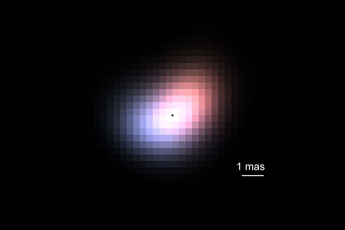 Astrónomos Capturan la Vista Más Nítida de un Disco Estelar Distante Astrónomos Capturan la Vista Más Nítida de un Disco Estelar Distante