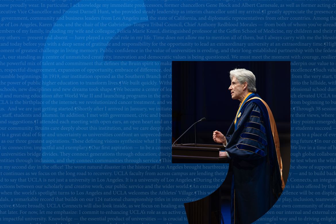 Julio Frenk inauguration speech highlights