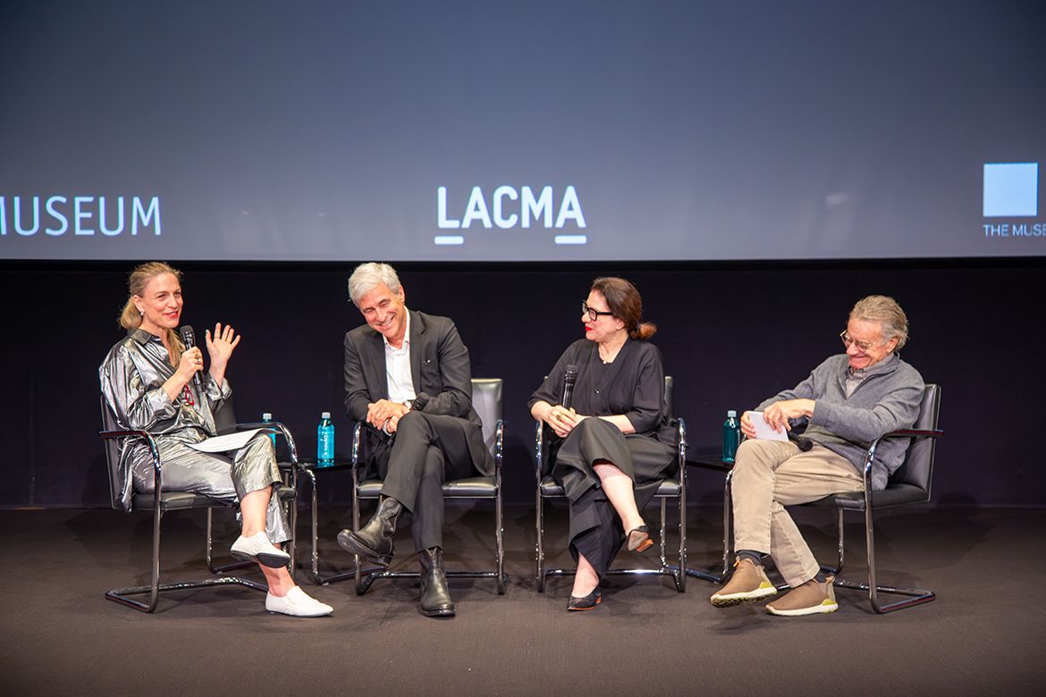 L-R: Zoë Ryan, Michael Goven, Anne Goldstein, Jarl Mohn