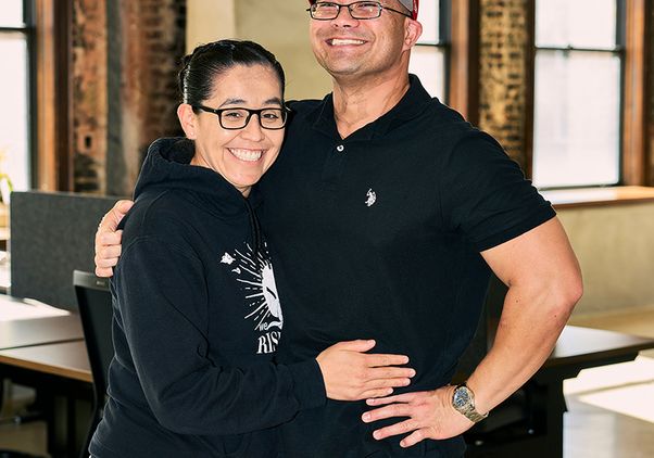 Leonora Baulos and Tony Huynh met last year as PEP students and are now engaged.