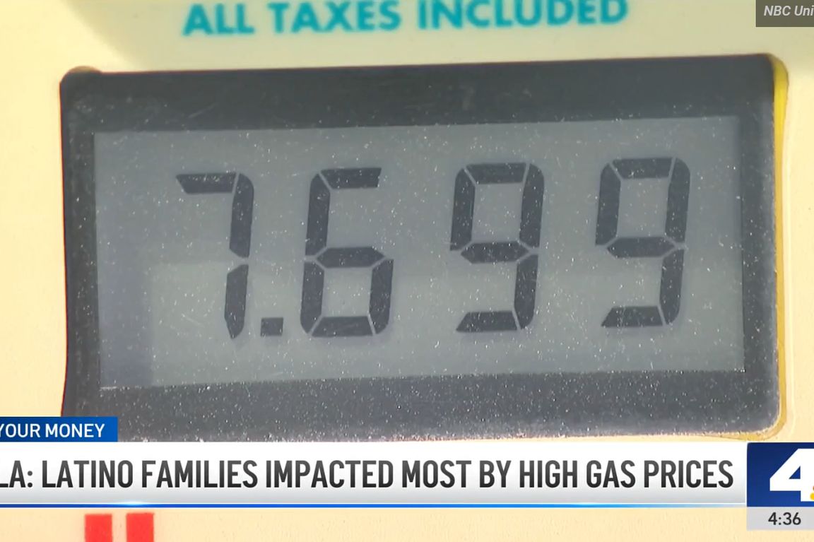 Rising gas prices put more financial pressure on Latino households, study says — and more media coverage of UCLA