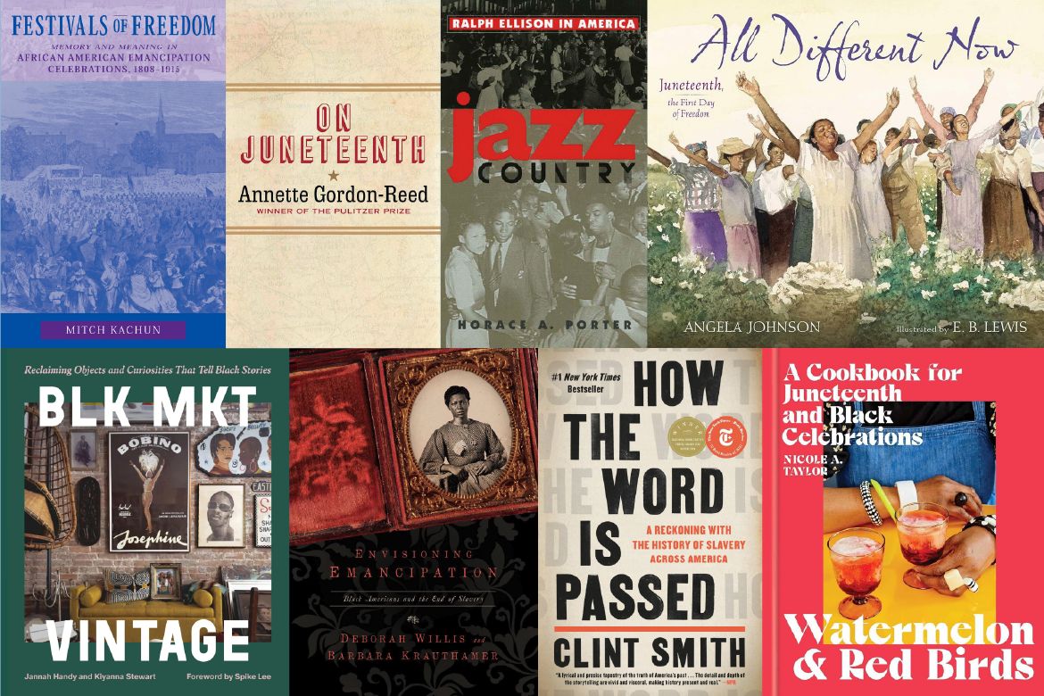 Juneteenth book covers