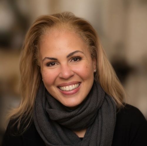 Close-up of Safiya U. Noble