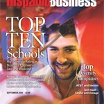 Hispanic Business Magazine Cover Sept. 2010