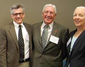 Jeff Brinker with NM State Representatives Larry Larranaga and Gail Chasey
