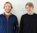Mark Olah (l) and Oleg Semenov