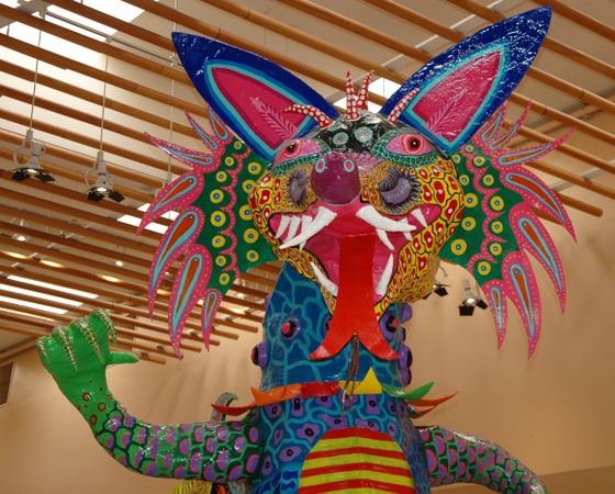 Mexican folk art piece recreates legendary creature UNM