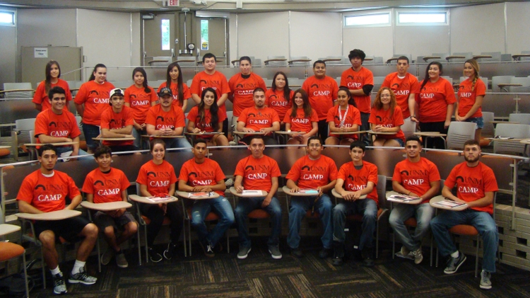 UNM CAMP students