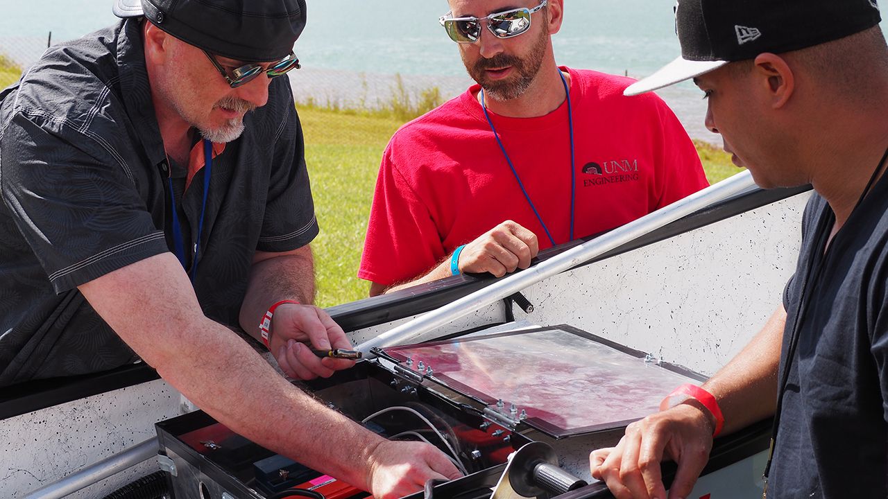 UNM triumphs over adversity to win Outstanding Solar System Design