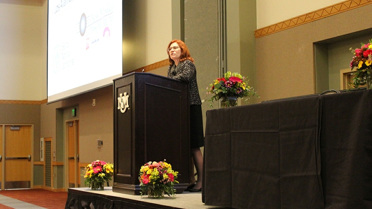 UNM President Garnett Stokes