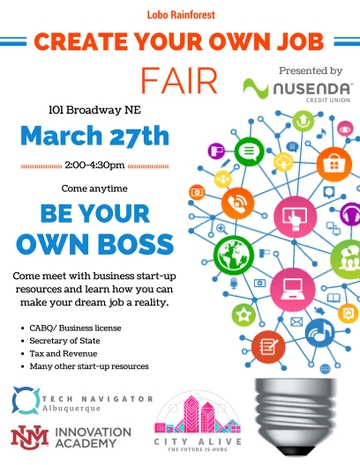 unm innovation academy hosts create your own job fair unm newsroom make your own job