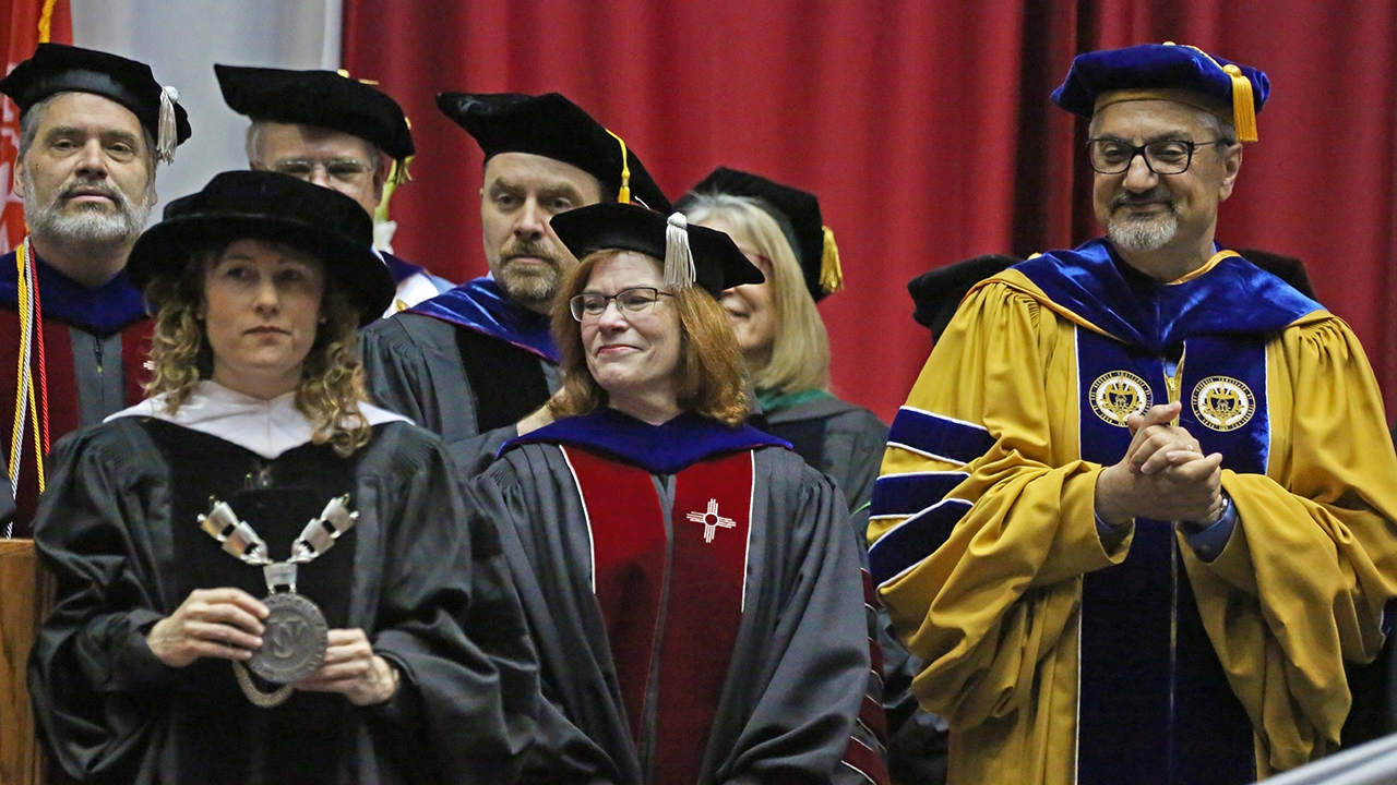 UNM celebrates Class of 2018; installation of President S