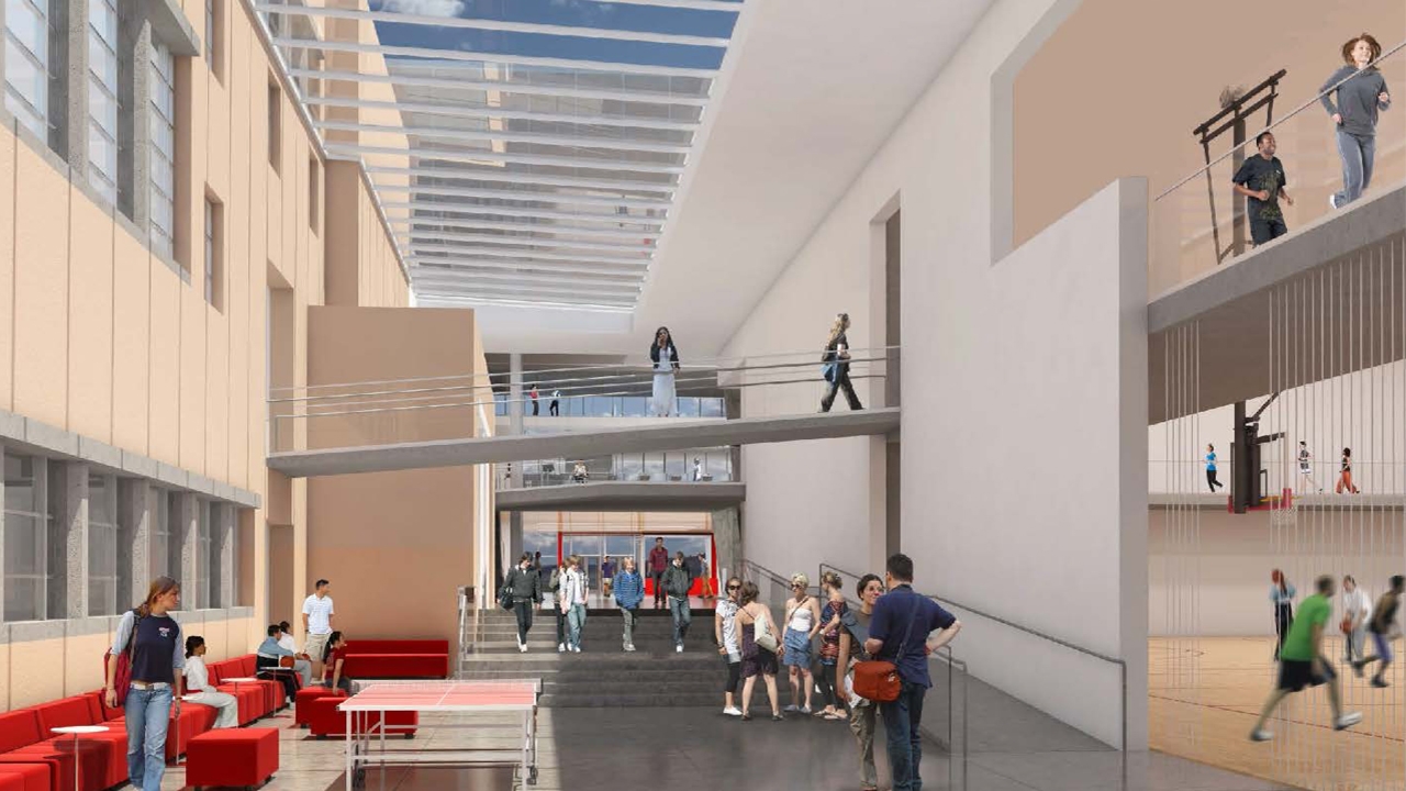 Johnson Center expansion and renovation makes significant progress UNM