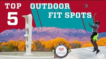 UNM Campus Countdown | Top 5 Outdoor Places to Get Fit