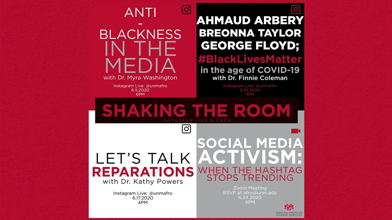 Aass Hosts New Black Lives Matter Series Unm Newsroom