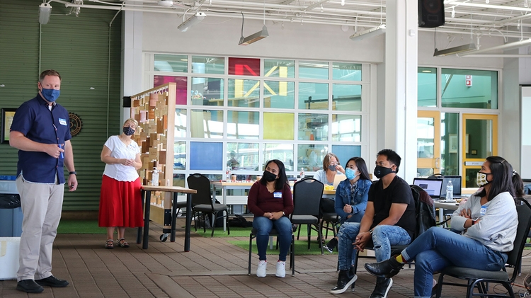 Participating students in
