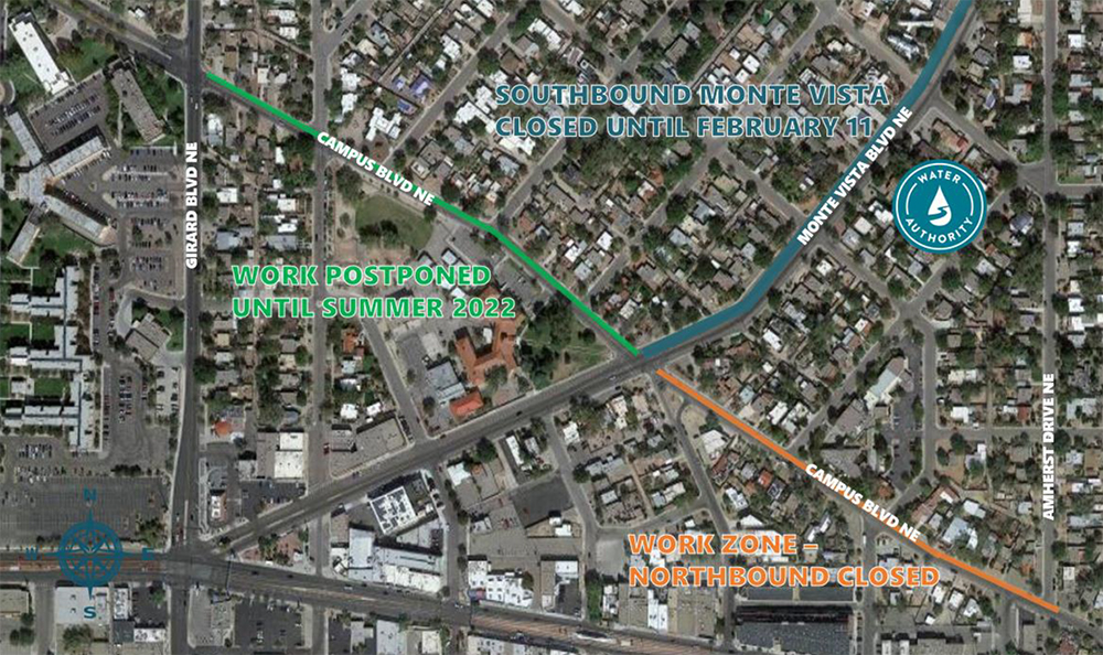 Albuquerque Bernalillo County Water Utility Authority to temporarily