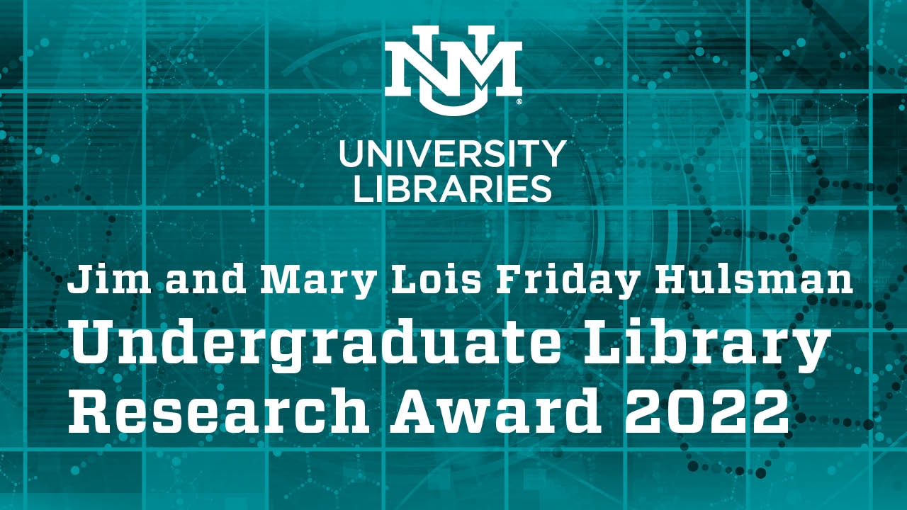 University Libraries announces winners of 2022 Library Research Award