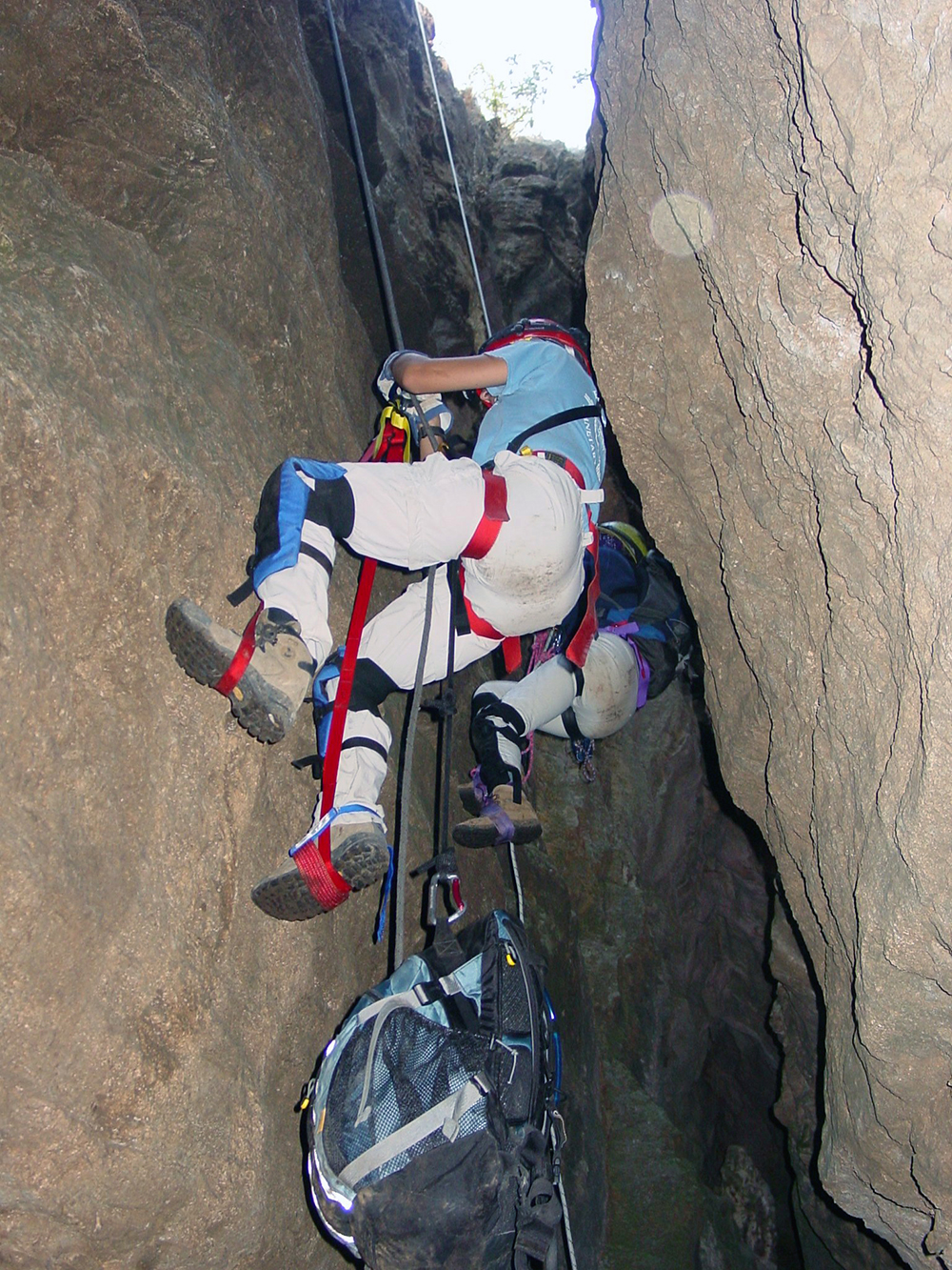 Hidden Cave students