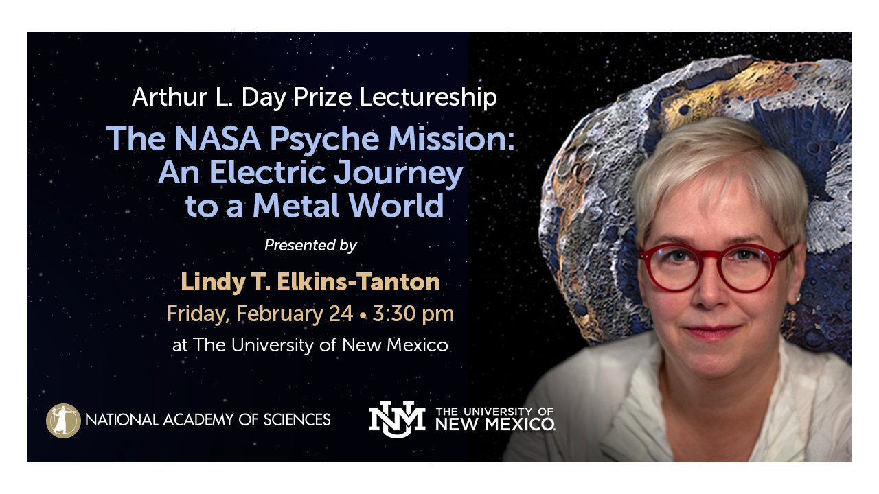 Arthur L. Day Prize and Lectureship recipient Dr. Lindy ElkinsTanton