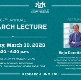 Vojo Deretic recognized as 67th Annual Research Lecture awardee 