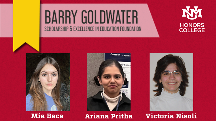 Goldwater Foundation selects three UNM students as 2024-2025 scholars - Vimarsana News