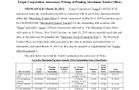 Target Corporation Announces Pricing of Pending Maximum Tender Offers Target Corporation Announces Pricing of Pending Maximum Tender Offers