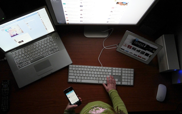 Managing Media (photo illustration)