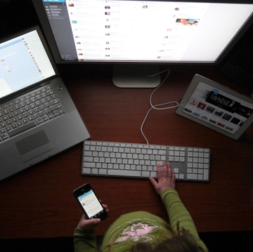 Managing Media (photo illustration)