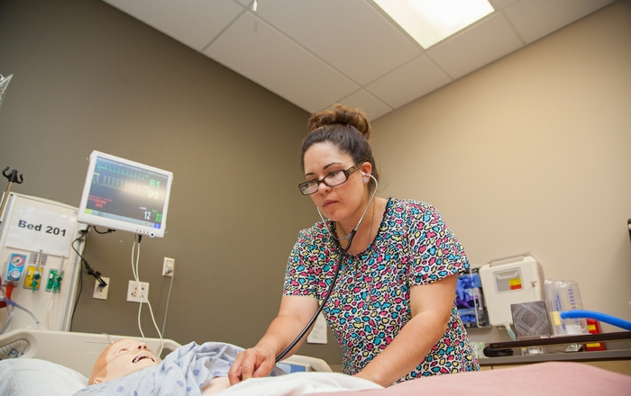 Nursing student Darlene Lucille Baca