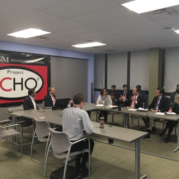 U.S. Sen Tom Udall visits Project ECHO (12.14.16)