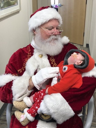 Santa Snuggles